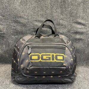 OGIO Head Case Black/Gold Motorcycle Helmet‎ Quilted Padded Storage Travel Bag